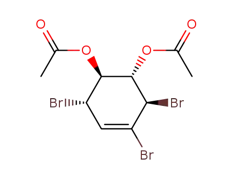 (1S,2R,5S,6S)-6-(acetyloxy)-2,3,5-tribromo-3-cyclohexenyl acetate