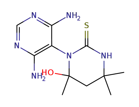 4',6'-diamino-6-hydroxy-4,4,6-trimethyl-3,4,5,6-tetrahydro-[1,5']bipyrimidinyl-2-thione