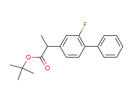 tert-butyl α-(3-fluoro-4-phenylphenyl)propionate