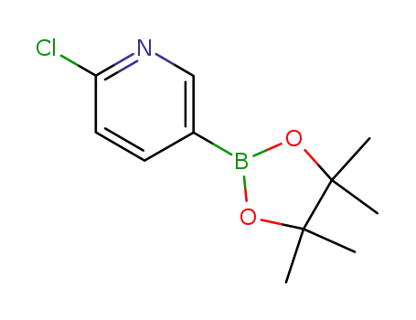 2-chloro-5-(4,4, 5,5-tetramethyl-1,3,2-dioxaborolan-2-yl)pyridine