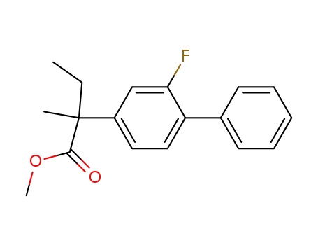 methyl α-(3-fluoro-4-phenylphenyl)-α-methyl-butyrate