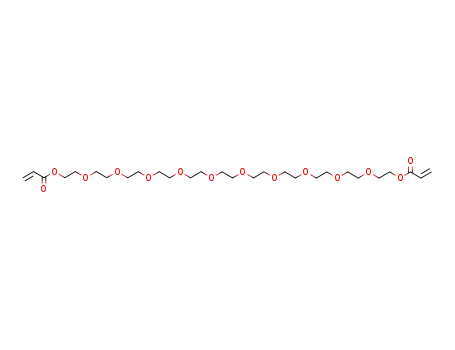 Molecular Structure of 17831-71-9 (Tetra(ethylene glycol) diacrylate)
