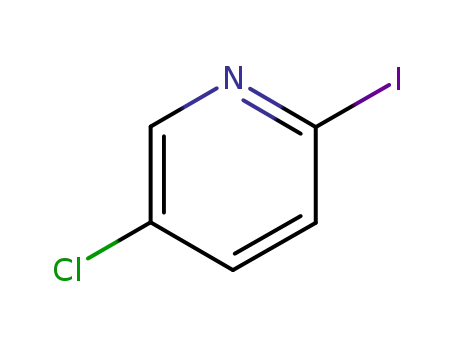 Molecular Structure of 244221-57-6 (5-CHLORO-2-IODOPYRIDINE)