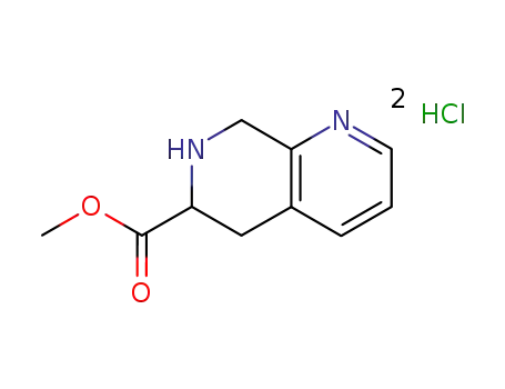 methyl (+/-)-5,6,7,8-tetrahydro[1,7]naphthylidine-6-carboxylate dihydrochloride