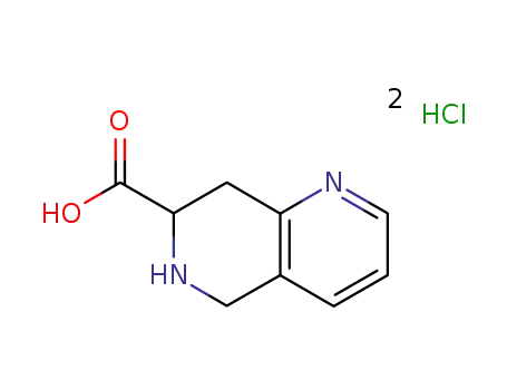 (+/-)-5,6,7,8-tetrahydro[1,6]naphthylidine-7-carboxylic acid dihydrochloride