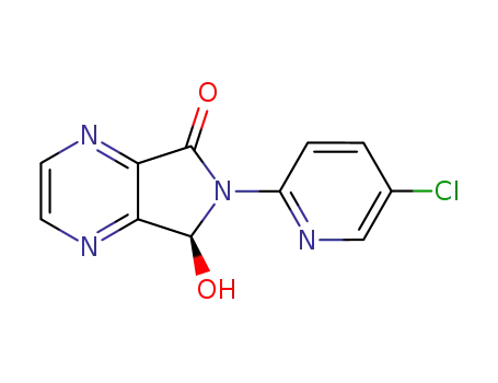 (7S)-6-(5-chloro-2-pyridyl)-6,7-dihydro-7-hydroxy-5H-pyrrolo[3,4-b]pyrazin-5-one