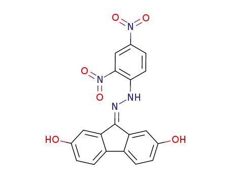 9-[(2,4-dinitro-phenyl)-hydrazono]-9H-fluorene-2,7-diol