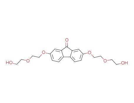 2,7-bis[2-(2-hydroxyethoxy)ethoxy]-9H-fluoren-9-one