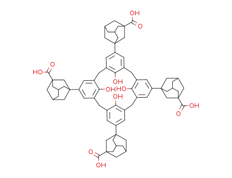 p-(3-carboxy-1-adamantyl)calix[4]arene