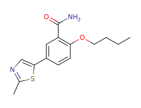 2-butoxy-5-(2-methyl-thiazol-5-yl)-benzamide