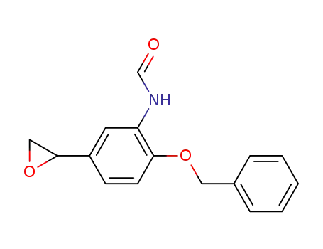 N-(2-(benzyloxy)-5-(oxiran-2-yl)phenyl)formamide