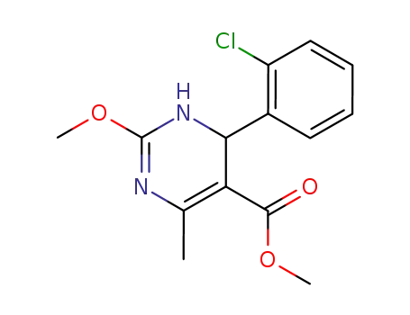 methyl 6-(2-chlorophenyl)-2-methoxy-4-methyl-1,6-dihydropyrimidine-5-carboxylate