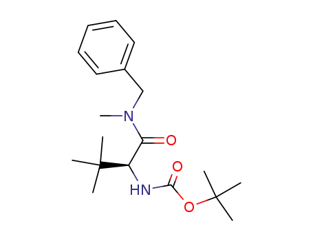 tert-butyl (S)-1-(N-benzyl-N-methylcarbamoyl)-2,2-dimethylpropylcarbamate