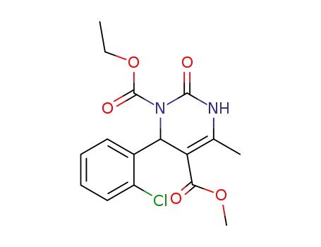 methyl 4-(2-chlorophenyl)-3-ethoxycarbonyl-6-methyl-2-oxo-3,4-dihydropyrimidine-1H-5-carboxylate