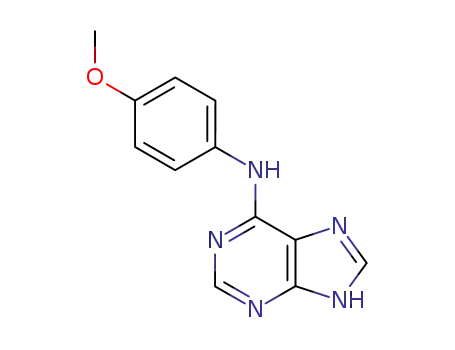 N-(4-methoxyphenyl)-9H-purine-6-amine
