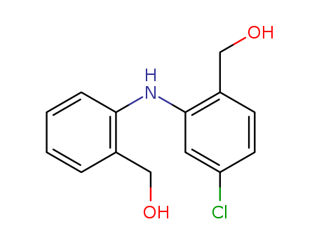 Benzenemethanol, 4-chloro-2-[[2-(hydroxymethyl)phenyl]amino]-