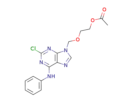 9-[(2-acetoxyethoxy)methyl]-2-chloro-6-phenylaminopurine