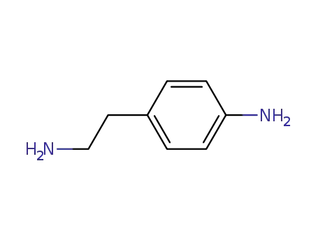 Molecular Structure of 13472-00-9 (2-(4-Aminophenyl)ethylamine)