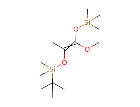 2-(tert-butyldimethylsilyloxy)-1-methoxy-1-trimethylsilyloxy-1-propene