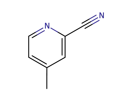 Molecular Structure of 1620-76-4 (2-CYANO-4-METHYLPYRIDINE)