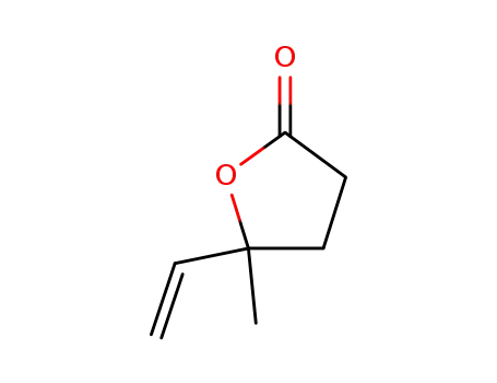 Molecular Structure of 1073-11-6 (dihydro-5-methyl-5-vinylfuran-2(3H)-one)