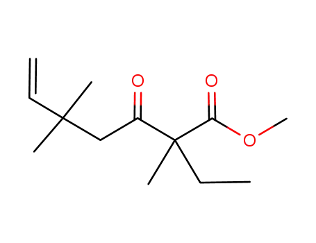 methyl 2-ethyl-2,5,5-trimethyl-3-oxohept-6-enoate