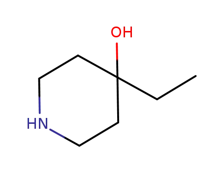 Molecular Structure of 550369-44-3 (4-Piperidinol, 4-ethyl-)