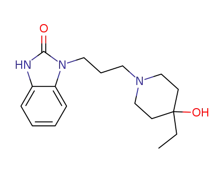 1-[3-(4-Ethyl-4-hydroxypiperidin-1-yl)propyl]-1,3-dihydrobenzoimidazol-2-one