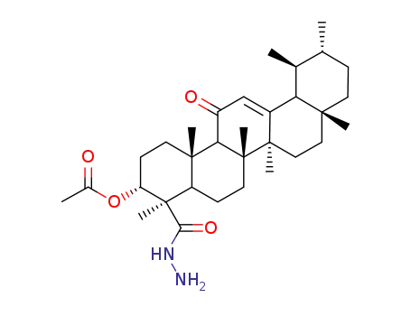 N-(3-O-acetyl-11-keto-β-boswelloyl)-hydrazide