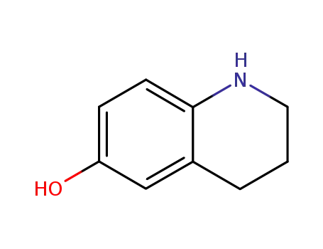 Molecular Structure of 3373-00-0 (1,2,3,4-Tetrahydroquinolin-6-ol)