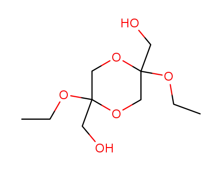 2,5-diethoxy-2,5-bis(hydroxymethyl)-1,4-dioxane