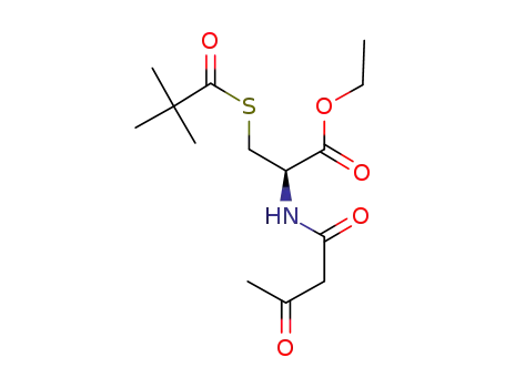 S-pivaloyl-N-acetyl-acetyl-L-cysteine ethyl ester