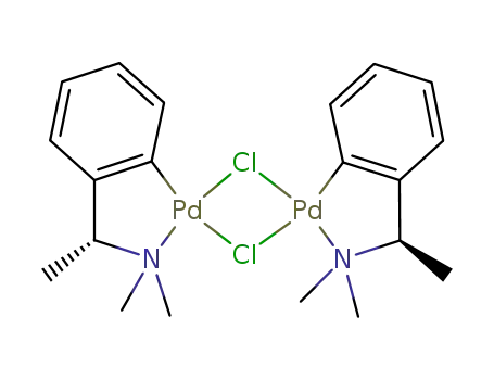 [bis(μ-chloro[(R)-N,N-dimethyl(α-methylbenzyl)amino-2-C,N]palladium(II))]