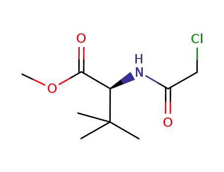 methyl (2S)-2-[(chloroacetyl)amino]-3,3-dimethylbutanoate