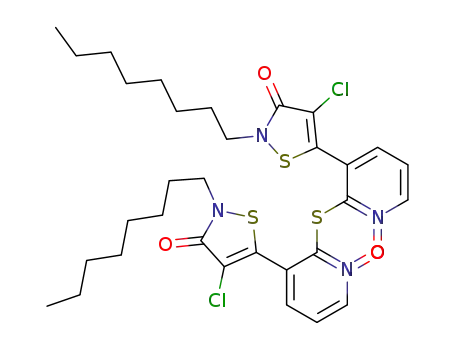 [4-chloro-2-(n-octyl)-3-isothiazolon-5-yl]-(1-oxypyridin-2-yl)sulfide