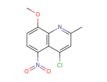 2-methyl-4-chloro-5-nitro-8-methoxy quinoline
