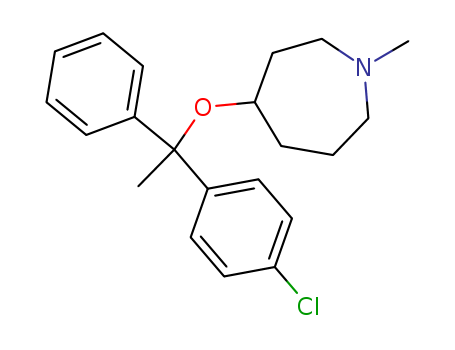 4-[1-(4-Chlorophenyl)-1-phenylethoxy]-1-methylhexahydro-1H-azepine