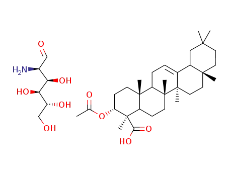 3-O-acetyl-α-boswellic acid glucosamine salt