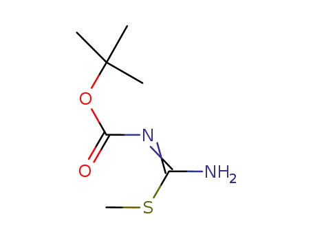 tert-butyl [amine(methylthio)methylene]carbamate