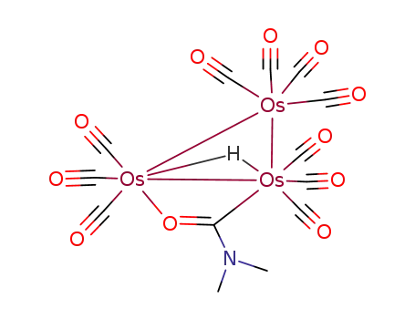 Os3(μ-H,μ-O=CNMe2)(CO)10