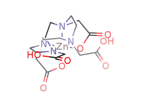 (1,4,7,10-tetraazacyclododecane-N,N',N''-N'''-dihydrogentetraacetato)zinc