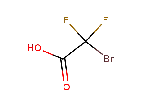 Molecular Structure of 354-08-5 (BROMODIFLUOROACETIC ACID)