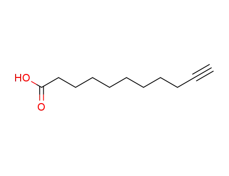 Molecular Structure of 2777-65-3 (10-Undecynoic acid)