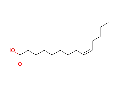Molecular Structure of 544-64-9 (MYRISTOLEIC ACID)