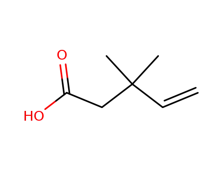 Molecular Structure of 7796-73-8 (3,3-DIMETHYL-4-PENTENOIC ACID)
