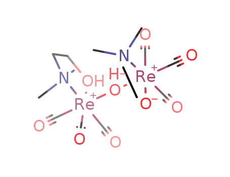 [tricarbonylrhenium(I)(η2-(2-(dimethylamino)ethoxide))(μ-OH)tricarbonylrhenium(I)(η2-(2-(dimethylamino)ethanol))]