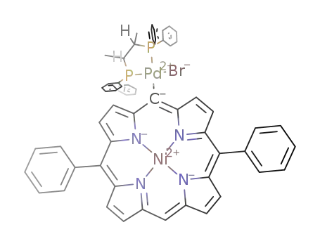 [PdBr(10,20-diphenylporphyrinatonickel(II))((S,S)-2,3-bis(diphenylphosphino)butane)]