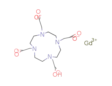 Molecular Structure of 72573-82-1 (Gadoteric acid)