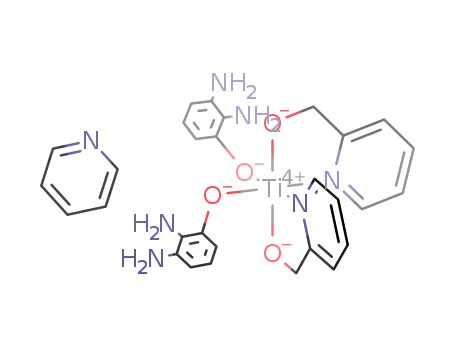 (pyridine-2-methanolato)2Ti(2,3-diaminophenolato)2*pyridine