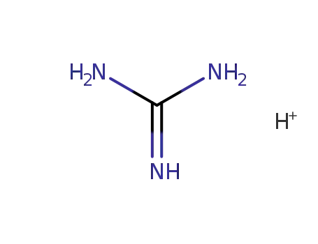 Molecular Structure of 25215-10-5 (Guanidine-2-cation)